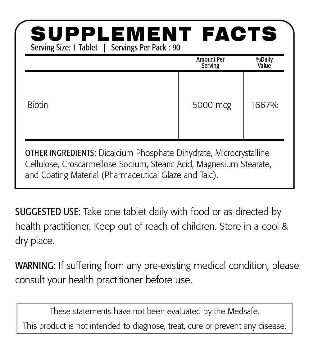 ONC BIO-H BIOTIN 5000MCG SOFTGEL