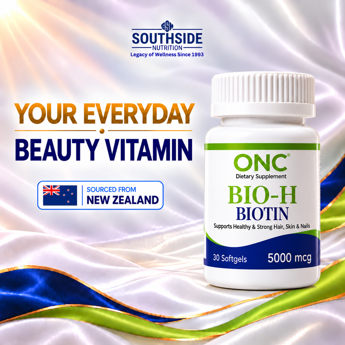 ONC BIO-H BIOTIN 5000MCG SOFTGEL