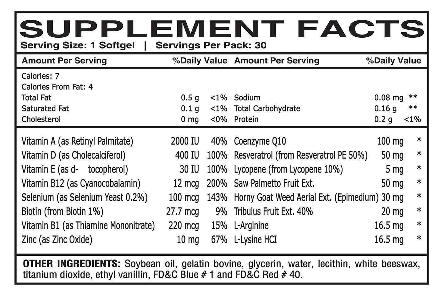 ONC FIRE TECH SOFTGEL