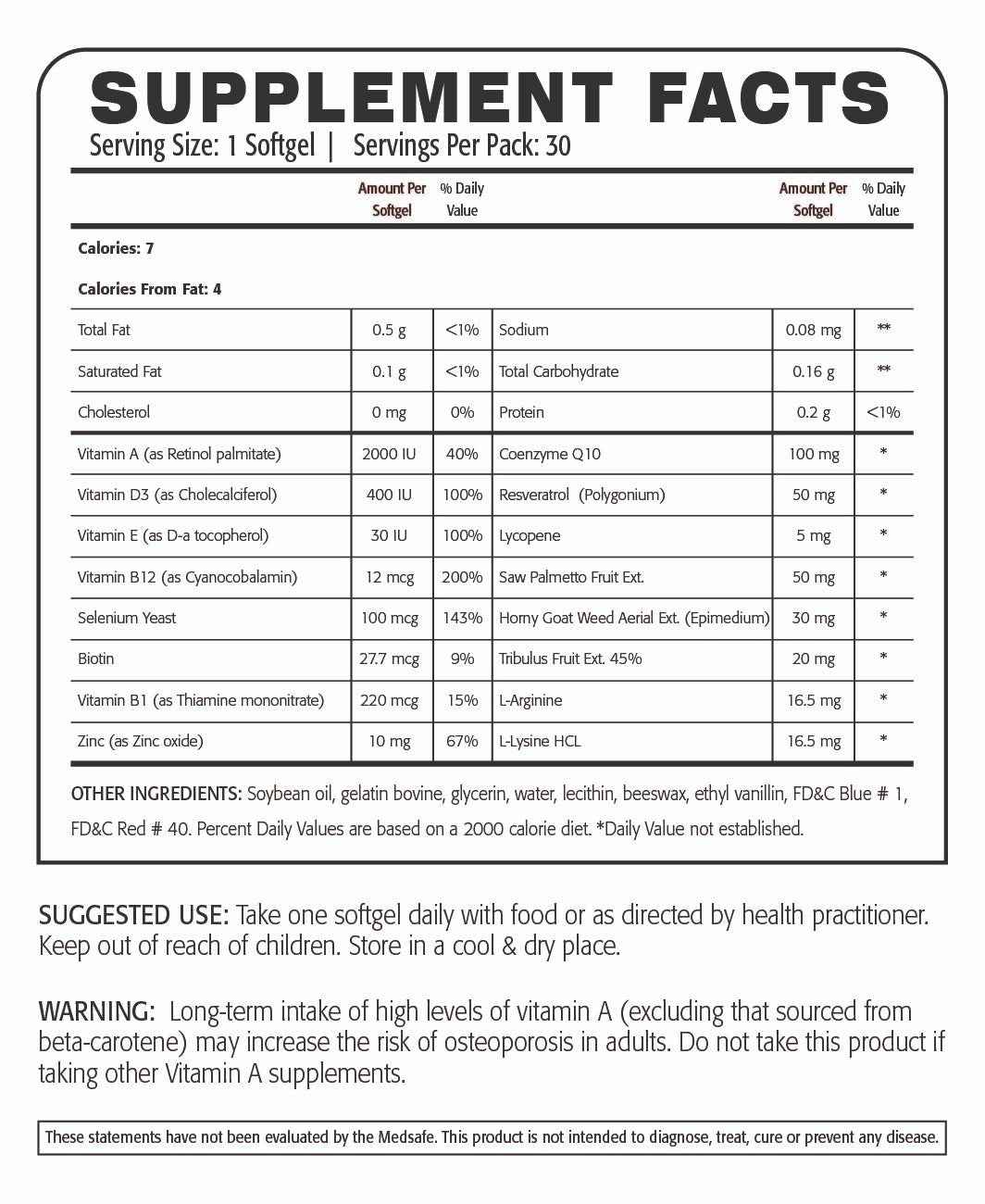 ONC MULTI TECH SOFTGEL