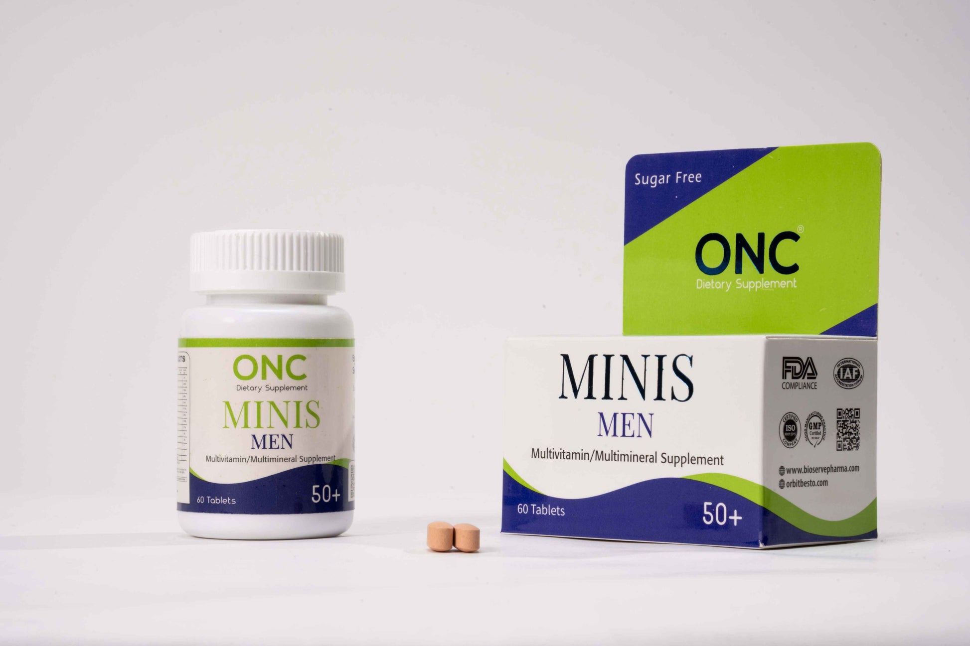 ONC MINIS MEN 50+ TABLET
