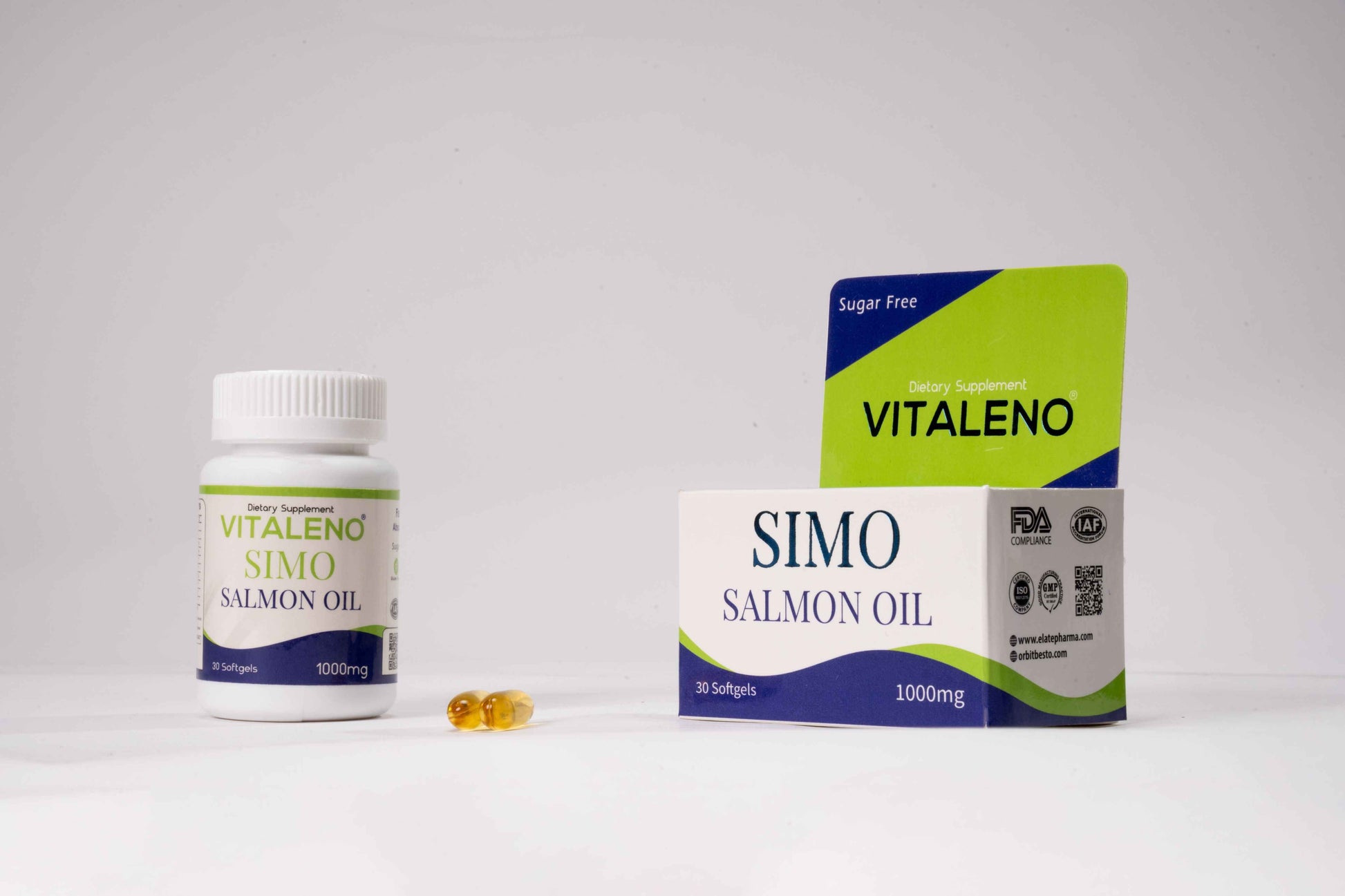 VITALENO SIMO SALMON OIL 1000MG SOFTGEL
