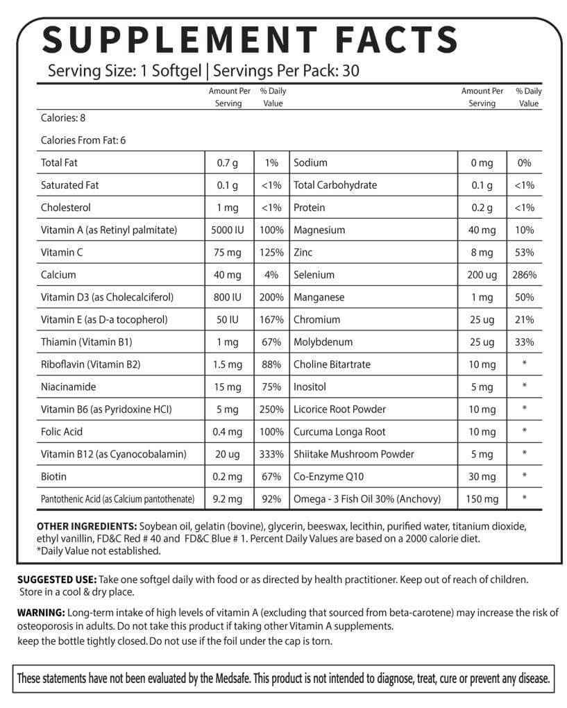 ONC FOR WOMEN SOFTGEL