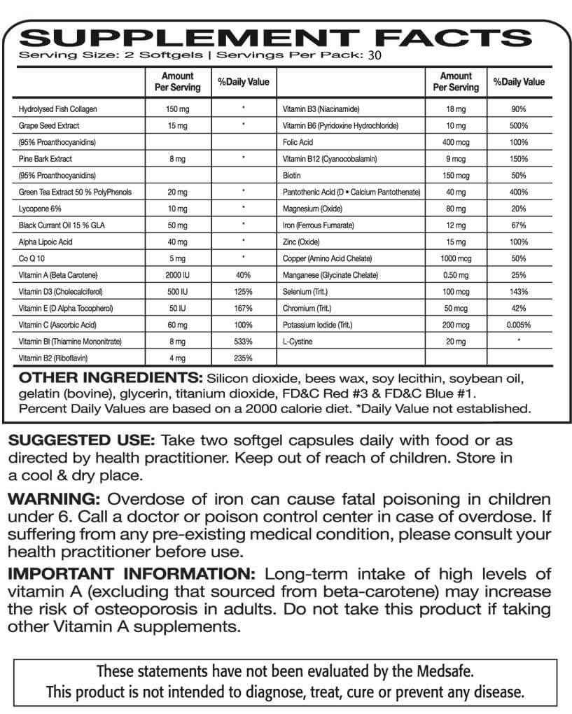 ONC SKIN TECH SOFTGEL