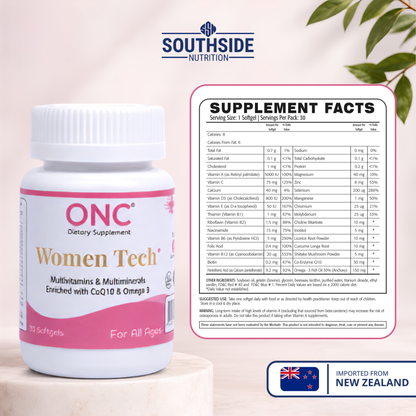 ONC WOMEN TECH SOFTGEL