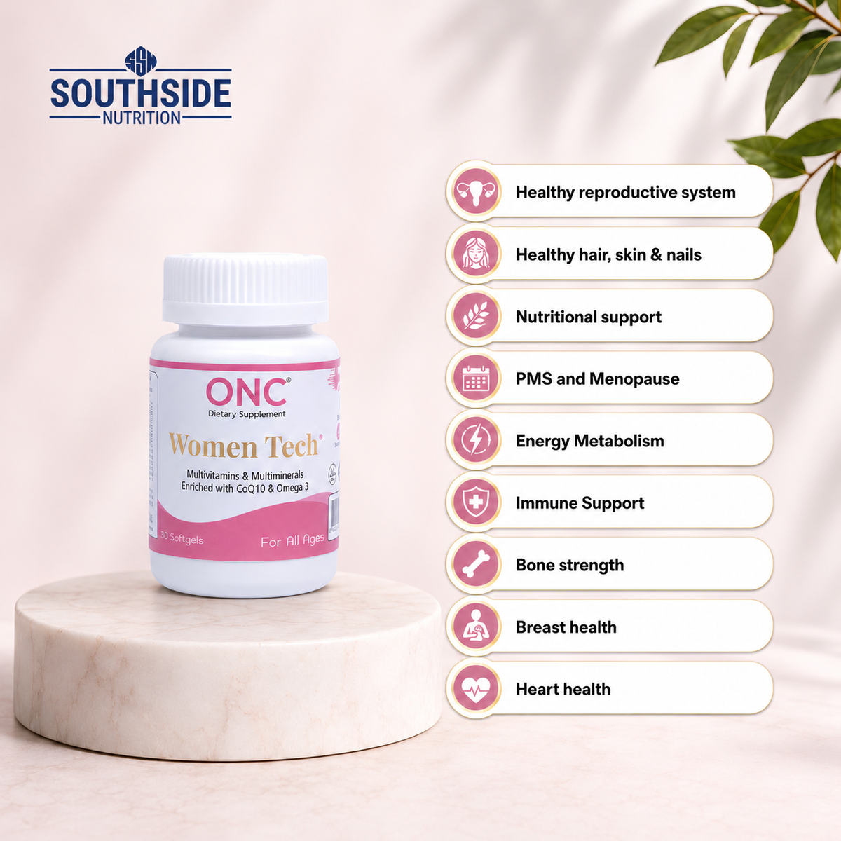 ONC WOMEN TECH SOFTGEL